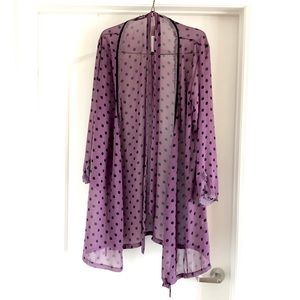 Pour Moi: NWT Lightweight see-through robe